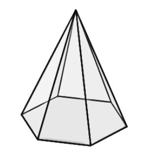 Hexagonal pyramid