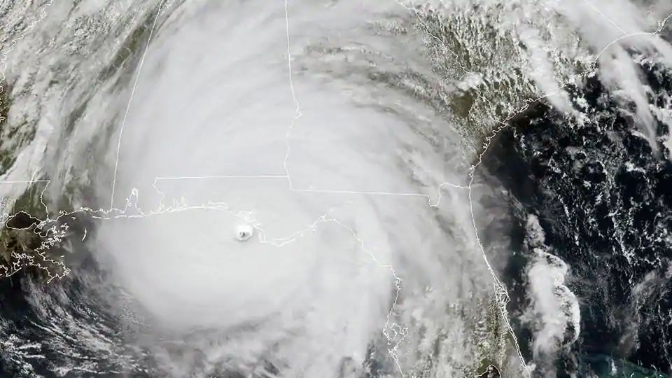 The monster hurricane Michael.