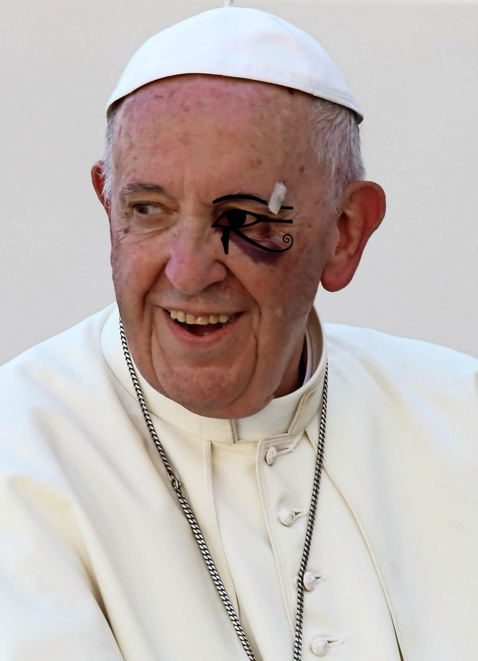 The pope’s eye of Horus